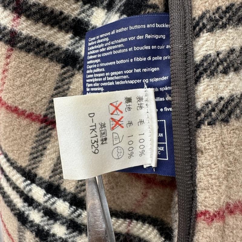 バーバリーズ BURBERRYS コート コート一般 90s イングランド製 ノバチェック ダッフル コート - ベージュ / ベージュ / beige レディース USED 古着 中古 50167755