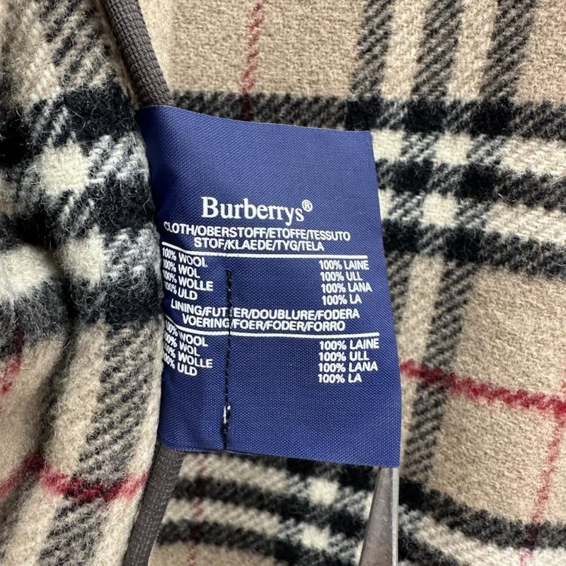 バーバリーズ BURBERRYS コート コート一般 90s イングランド製 ノバチェック ダッフル コート - ベージュ / ベージュ / beige レディース USED 古着 中古 50167755
