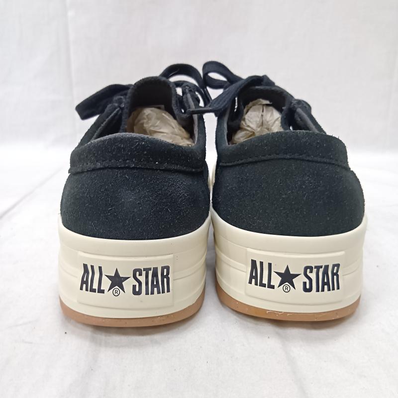 コンバース CONVERSE スニーカー スニーカー ALL STAR R BOARDERSTAR MOCCASIN OX オールスターR ボーダースター モカシン オックス 1SE365 厚底 24.0cm 無地 白 / ホワイト / white X 黒 / ブラック / black レディース USED 古着 中古 50167757