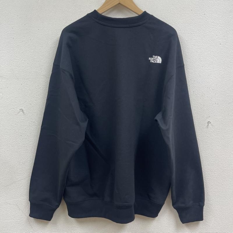 ザノースフェイス THE NORTH FACE トレーナー 長袖 ロゴ グラフィック クルースウェット トレーナー nt12441r XL 黒 / ブラック / black メンズ USED 古着 中古 50167758