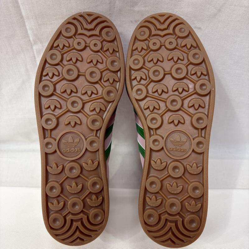 アディダス adidas スニーカー スニーカー ガゼルボールド Gazelle Bold ピンク グレーン ie0420 厚底スニーカー 24.5cm 無地 桃 / ピンク / pink X 緑 / グリーン / green レディース USED 古着 中古 50167761