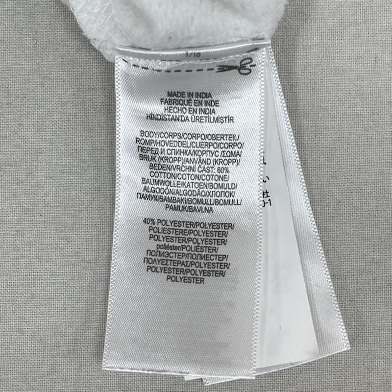 ポロラルフローレン POLO RALPH LAUREN トレーナー 長袖 ビッグポニー刺繍 クルーネック スウェット シャツ トレーナー XS 白 / ホワイト / white メンズ USED 古着 中古 50167762