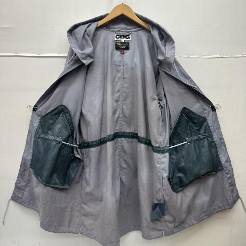 コムデギャルソン COMME des GARCONS コート コート一般 CDG ALPHA モッズ コート SZ-J024 M 灰 / グレー / gray メンズ USED 古着 中古 50167764