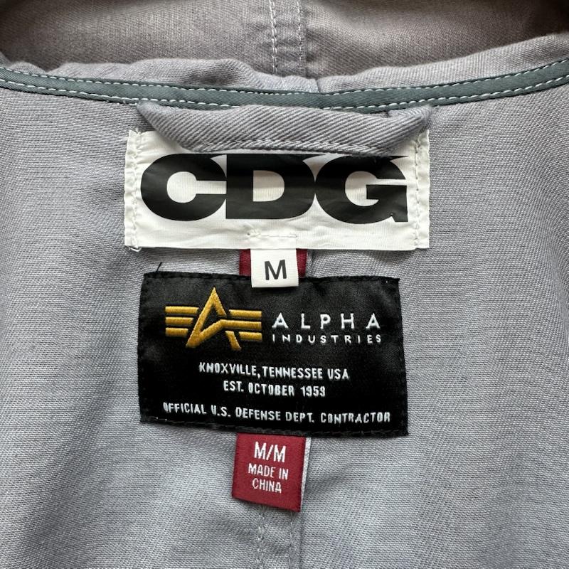 コムデギャルソン COMME des GARCONS コート コート一般 CDG ALPHA モッズ コート SZ-J024 M 灰 / グレー / gray メンズ USED 古着 中古 50167764