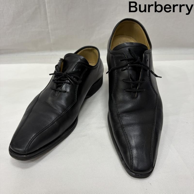 バーバリー BURBERRY 革靴 革靴 ドレスシューズ ビジネスシューズ 26.0cm 無地 黒 / ブラック / black メンズ USED 古着 中古 50167766