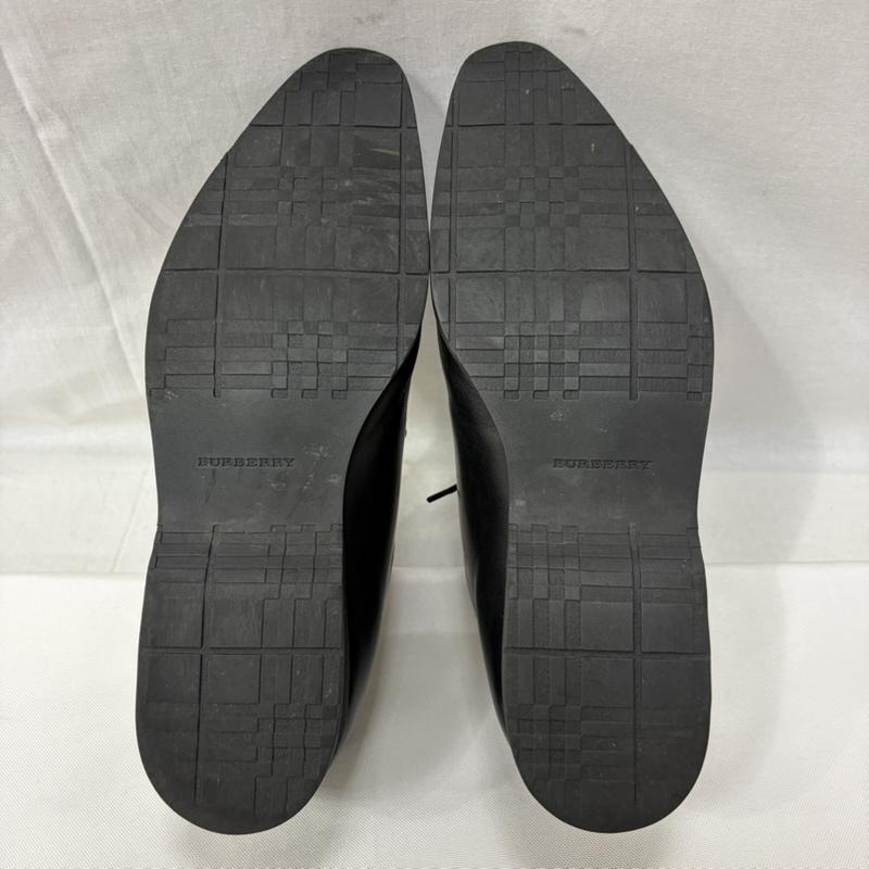 バーバリー BURBERRY 革靴 革靴 ドレスシューズ ビジネスシューズ 26.0cm 無地 黒 / ブラック / black メンズ USED 古着 中古 50167766