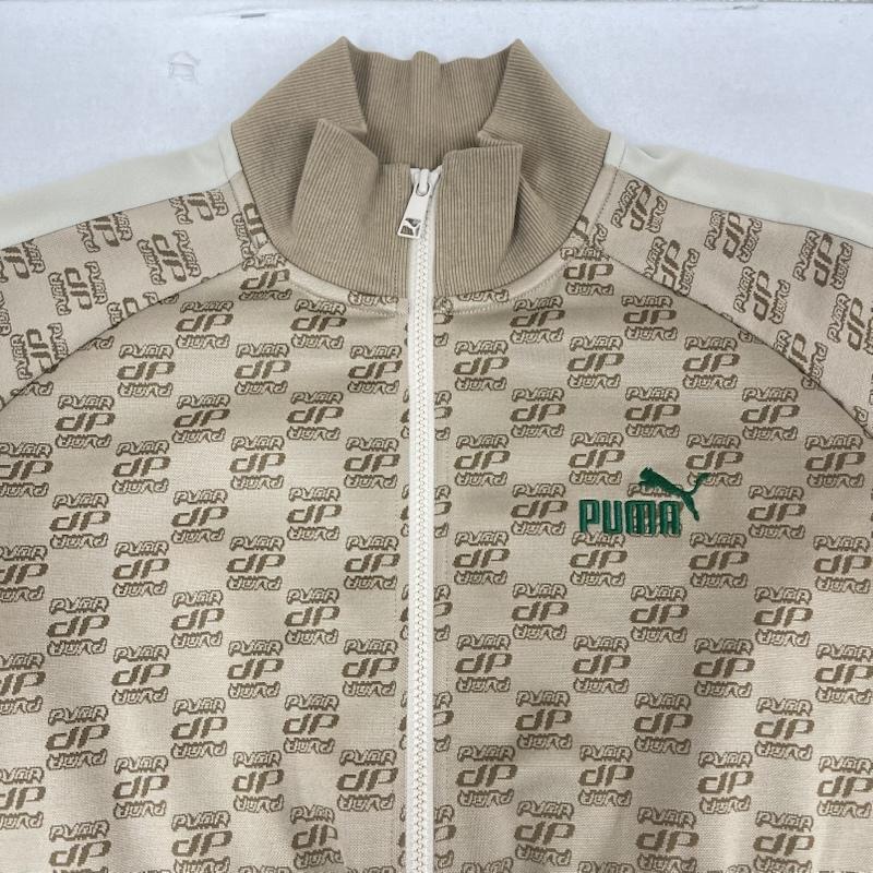 プーマ PUMA ジャケット、上着 ジャンパー、ブルゾン CORE HERITAGE モノグラム トラック ジャケット 680697 L ベージュ / ベージュ / beige メンズ USED 古着 中古 50167767