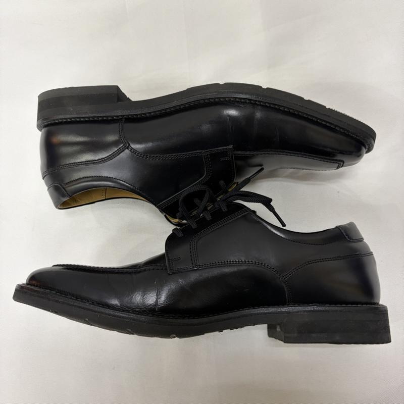 リーガル REGAL 革靴 革靴 regal walker ドレスシューズ ビジネスシューズ air rotation system エアロテ 25.0cm 無地 黒 / ブラック / black メンズ USED 古着 中古 50167769