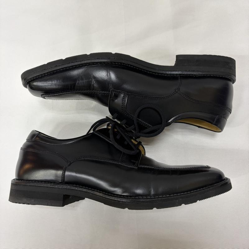 リーガル REGAL 革靴 革靴 regal walker ドレスシューズ ビジネスシューズ air rotation system エアロテ 25.0cm 無地 黒 / ブラック / black メンズ USED 古着 中古 50167769