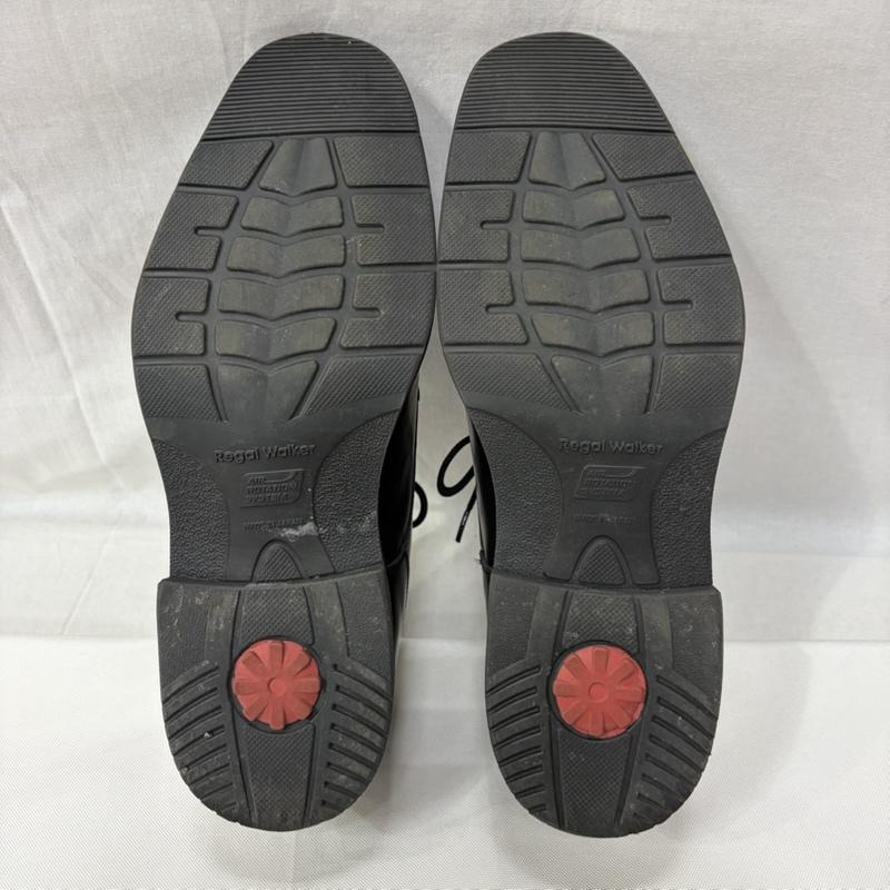 リーガル REGAL 革靴 革靴 regal walker ドレスシューズ ビジネスシューズ air rotation system エアロテ 25.0cm 無地 黒 / ブラック / black メンズ USED 古着 中古 50167769