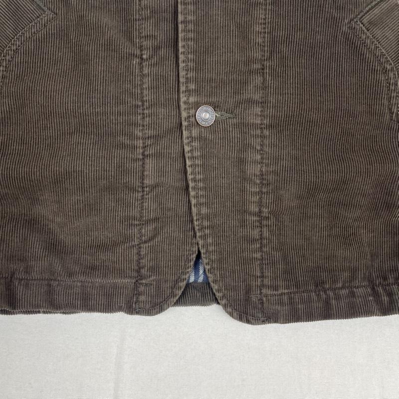 リーバイス Levi s ジャケット、上着 ジャンパー、ブルゾン 襟ボア付き コーデュロイ カバーオール ワーク ジャケット XL 茶 / ブラウン / brown メンズ USED 古着 中古 50167771
