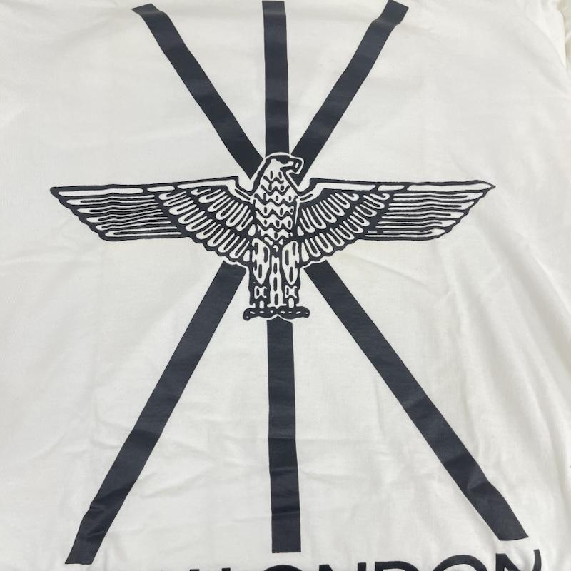 ボーイロンドン BOY LONDON Tシャツ 半袖 クロス 十字架 ロゴ プリント Tシャツ カットソー XL 白 / ホワイト / white メンズ USED 古着 中古 50167773