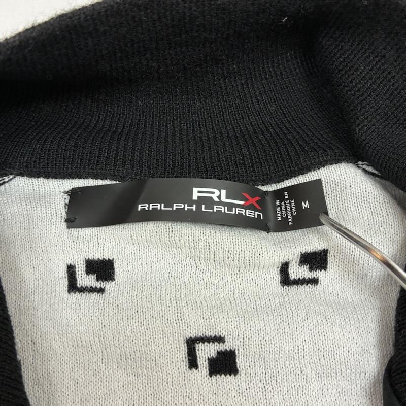 ラルフローレン RALPHLAUREN ニット、セーター 長袖 RLX ハーフジップ スナップ 裏地ナイロン プルオーバー ニット セーター M メンズ USED 古着 中古 50167778