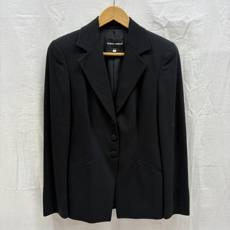 ジョルジオアルマーニ GIORGIO ARMANI スーツ パンツスーツ イタリア製 シングル 2B テーラード ジャケット スラックス パンツ スーツ セットアップ 36 レディース USED 古着 中古 50167783