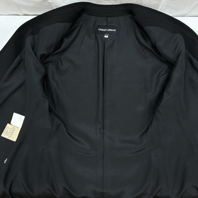 ジョルジオアルマーニ GIORGIO ARMANI スーツ パンツスーツ イタリア製 シングル 2B テーラード ジャケット スラックス パンツ スーツ セットアップ 36 レディース USED 古着 中古 50167783