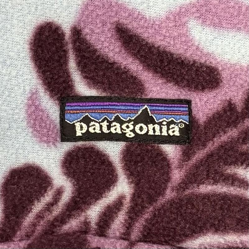 パタゴニア patagonia トップス トップス MEXICO製 Synchilla シンチラ 花柄 総柄 ハーフジップフリース ※KID S:XL(Lady’s S〜M相当)※ - 総柄 水色 / ライトブルー / レディース USED 古着 中古 50167786