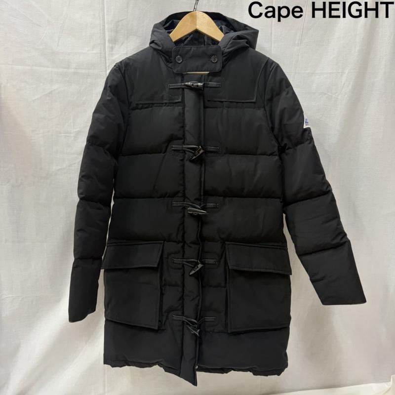ケープハイツ Cape HEIGHTS ジャケット、上着 ダウンジャケット JOURNAL STANDARD DOWN FILL PARKA ダッフル型ダウンコート black M M ワンポイント 黒 / ブラック / black レディース USED 古着 中古 50167789
