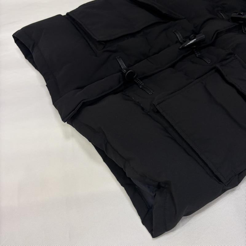 ケープハイツ Cape HEIGHTS ジャケット、上着 ダウンジャケット JOURNAL STANDARD DOWN FILL PARKA ダッフル型ダウンコート black M M ワンポイント 黒 / ブラック / black レディース USED 古着 中古 50167789