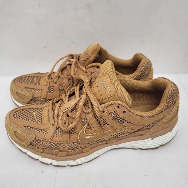 ナイキ NIKE スニーカー スニーカー P-6000 SE フラックス メタリックゴールド ローカット 28㎝ 28.0cm 金 / ゴールド / gold color X 茶 / ブラウン / brown メンズ USED 古着 中古 50167790