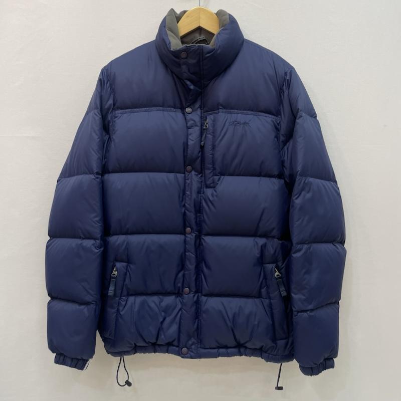 エルエルビーン L.L.Bean ジャケット、上着 ダウンジャケット スタンド カラー ダウン ジャケット ナイロン - 青 / ブルー / blue メンズ USED 古着 中古 50167793