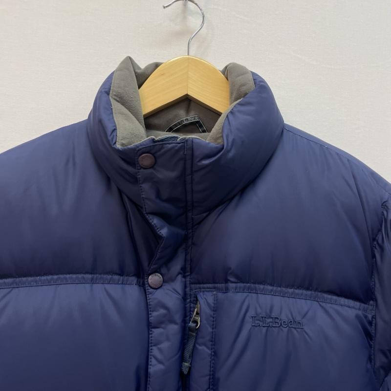 エルエルビーン L.L.Bean ジャケット、上着 ダウンジャケット スタンド カラー ダウン ジャケット ナイロン - 青 / ブルー / blue メンズ USED 古着 中古 50167793