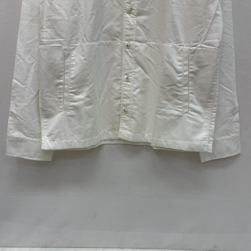 バンドオブアウトサイダーズ Band of Outsiders シャツ、ブラウス 長袖 長袖 シャツ ジャケット B 刺繍 フロント ポケット 19SS SH06 L 白 / ホワイト / white メンズ USED 古着 中古 50167794