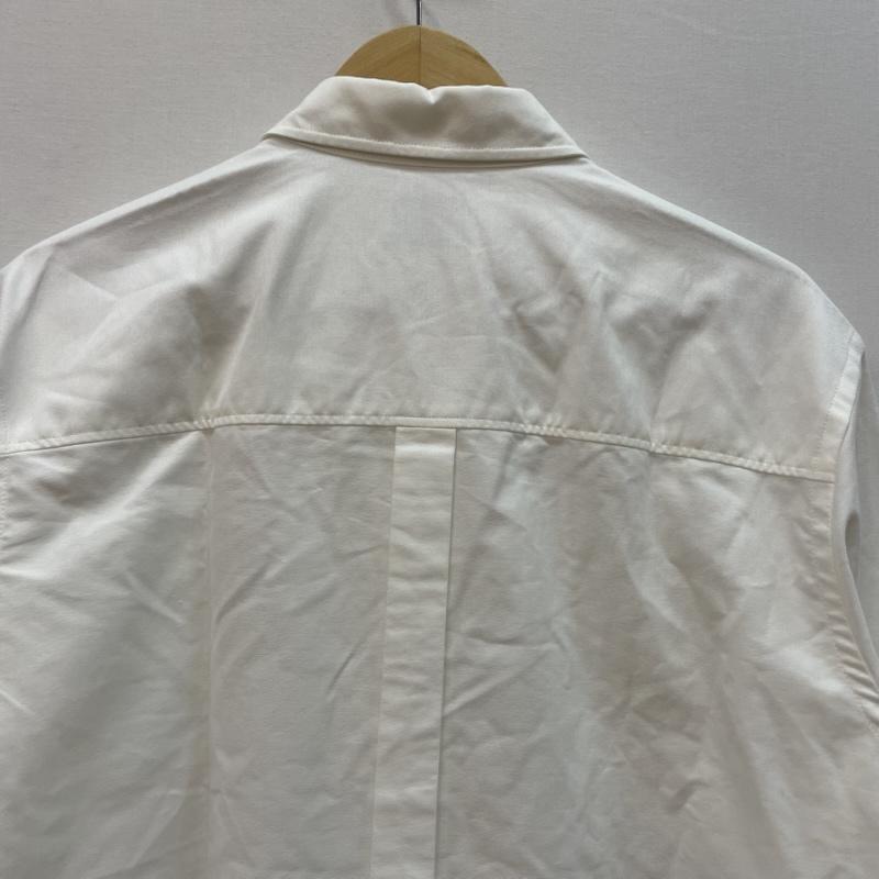 バンドオブアウトサイダーズ Band of Outsiders シャツ、ブラウス 長袖 長袖 シャツ ジャケット B 刺繍 フロント ポケット 19SS SH06 L 白 / ホワイト / white メンズ USED 古着 中古 50167794