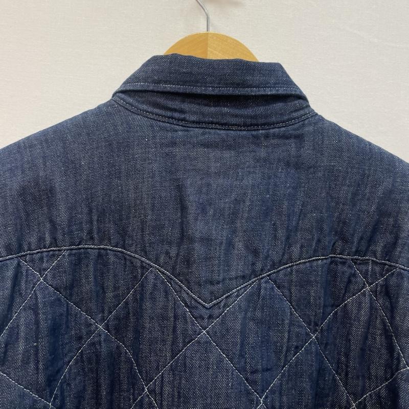 リーバイス Levi s ジャケット、上着 ジャケット、ブレザー デニム ウエスタン シャツ ジャケット アウターノウン コラボ キルティング L インディゴ / インディゴ / Indigo メンズ USED 古着 中古 50167795