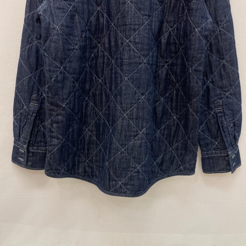 リーバイス Levi s ジャケット、上着 ジャケット、ブレザー デニム ウエスタン シャツ ジャケット アウターノウン コラボ キルティング L インディゴ / インディゴ / Indigo メンズ USED 古着 中古 50167795