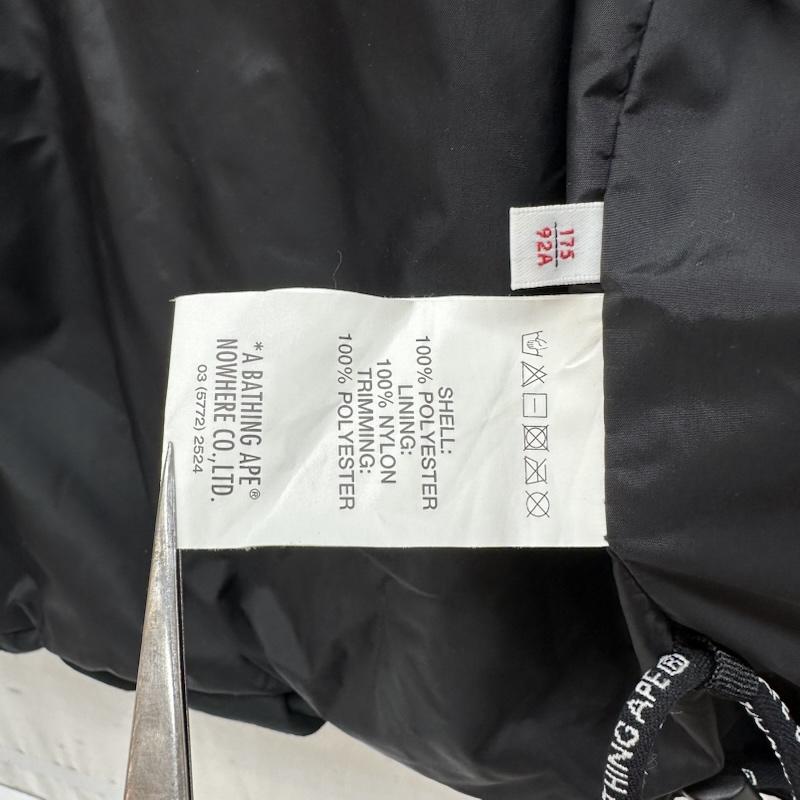アベイシングエイプ A BATHING APE ジャケット、上着 ジャンパー、ブルゾン ナイロン ジャケット AAPJKM7318XXD M 黒 / ブラック / black メンズ USED 古着 中古 50167796