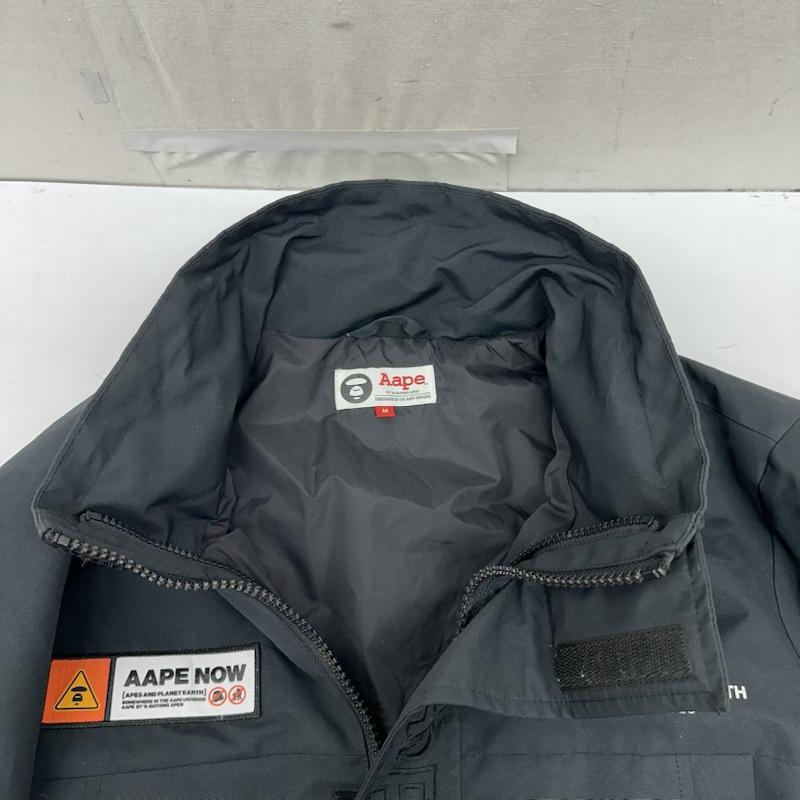 アベイシングエイプ A BATHING APE ジャケット、上着 ジャンパー、ブルゾン ナイロン ジャケット AAPJKM7318XXD M 黒 / ブラック / black メンズ USED 古着 中古 50167796