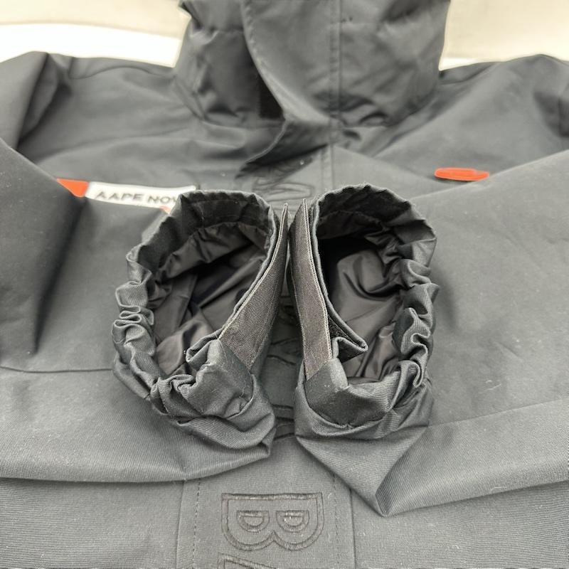 アベイシングエイプ A BATHING APE ジャケット、上着 ジャンパー、ブルゾン ナイロン ジャケット AAPJKM7318XXD M 黒 / ブラック / black メンズ USED 古着 中古 50167796