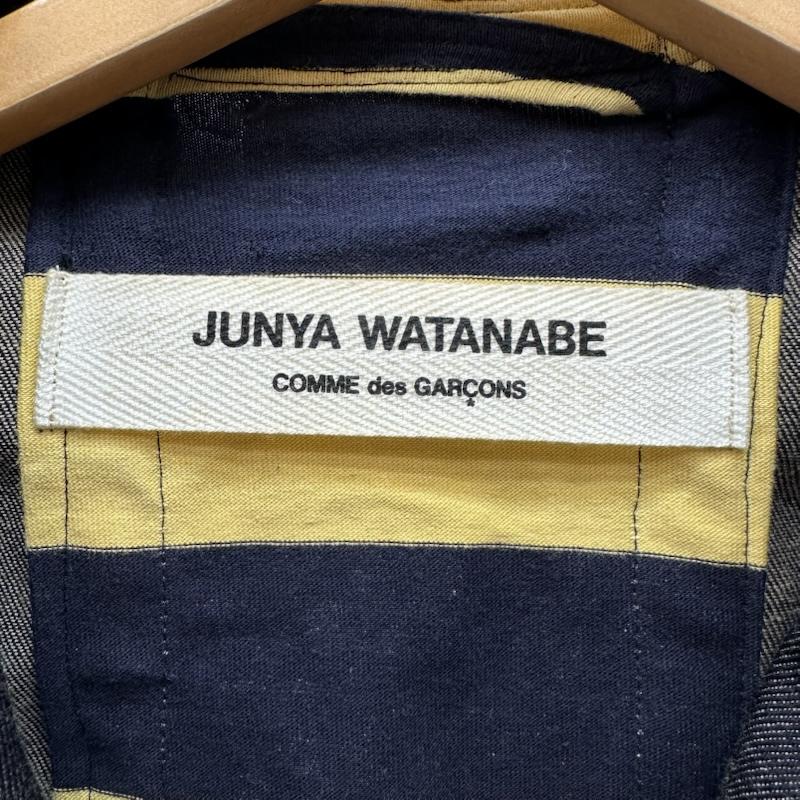 ジュンヤワタナベ JUNYA WATANABE ジャケット、上着 ジャンパー、ブルゾン 04AW Lewis Leathers デニム ライダース ジャケット JN-J080 - 黒 / ブラック / black メンズ USED 古着 中古 50167798