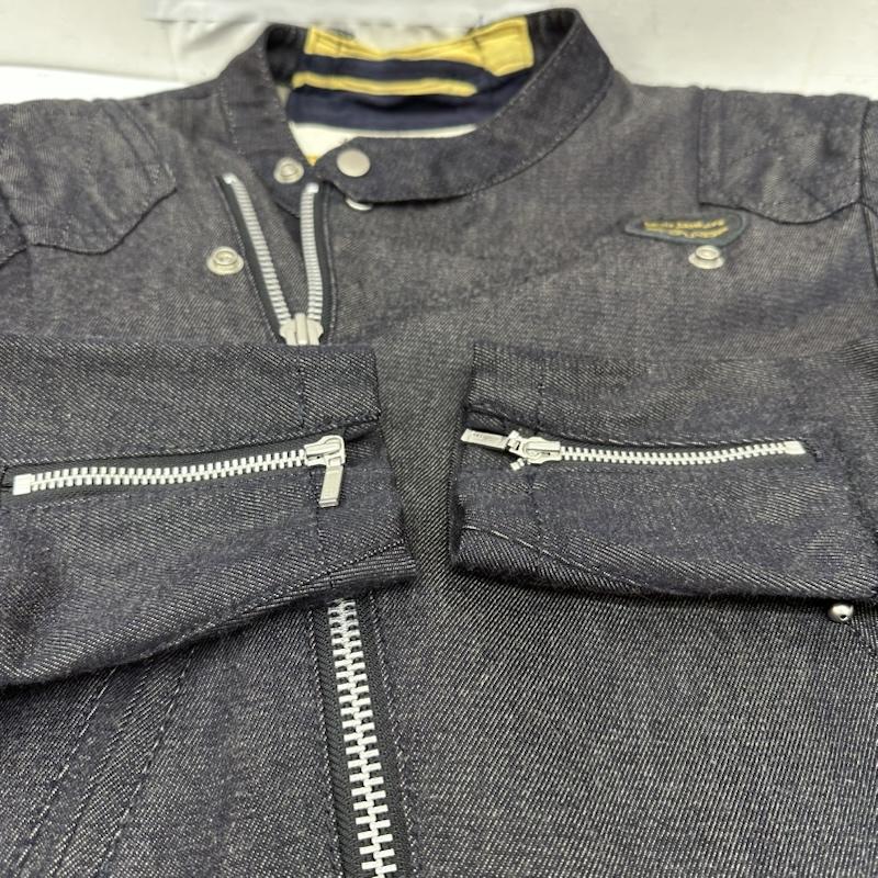 ジュンヤワタナベ JUNYA WATANABE ジャケット、上着 ジャンパー、ブルゾン 04AW Lewis Leathers デニム ライダース ジャケット JN-J080 - 黒 / ブラック / black メンズ USED 古着 中古 50167798