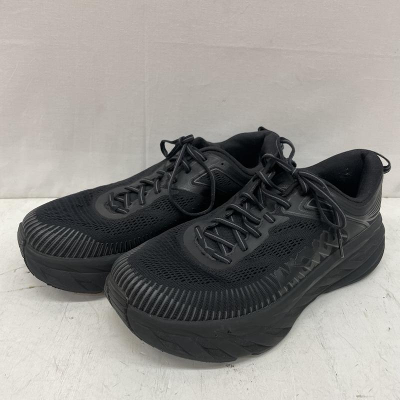ホカ オネオネ HOKA ONEONE スニーカー スニーカー メンズ ボンダイ 7 ワイド 29.0cm 黒 / ブラック / black メンズ USED 古着 中古 50167805