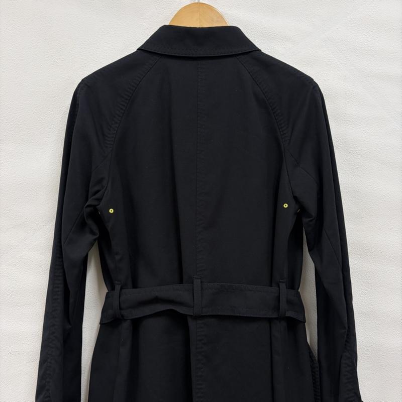 ポールスミス Paul Smith コート コート一般 ステンカラー トレンチ コート ベルト スプリング 42 無地 黒 / ブラック / black X マルチカラー / マルチカラー / multicolor レディース USED 古着 中古 50167811