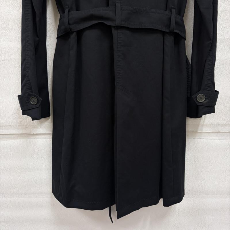 ポールスミス Paul Smith コート コート一般 ステンカラー トレンチ コート ベルト スプリング 42 無地 黒 / ブラック / black X マルチカラー / マルチカラー / multicolor レディース USED 古着 中古 50167811