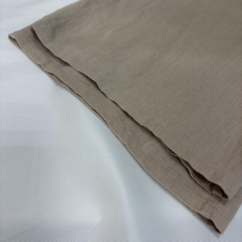 フォグリネンワーク fog linen work ワンピース・ドレス・オールインワン ワンピース・ドレス・オールインワン キナル＋α リネンオールインワン ベージュ 麻100％ - 無地 ベージュ / ベージュ / beige レディース USED 古着 中古 50167813