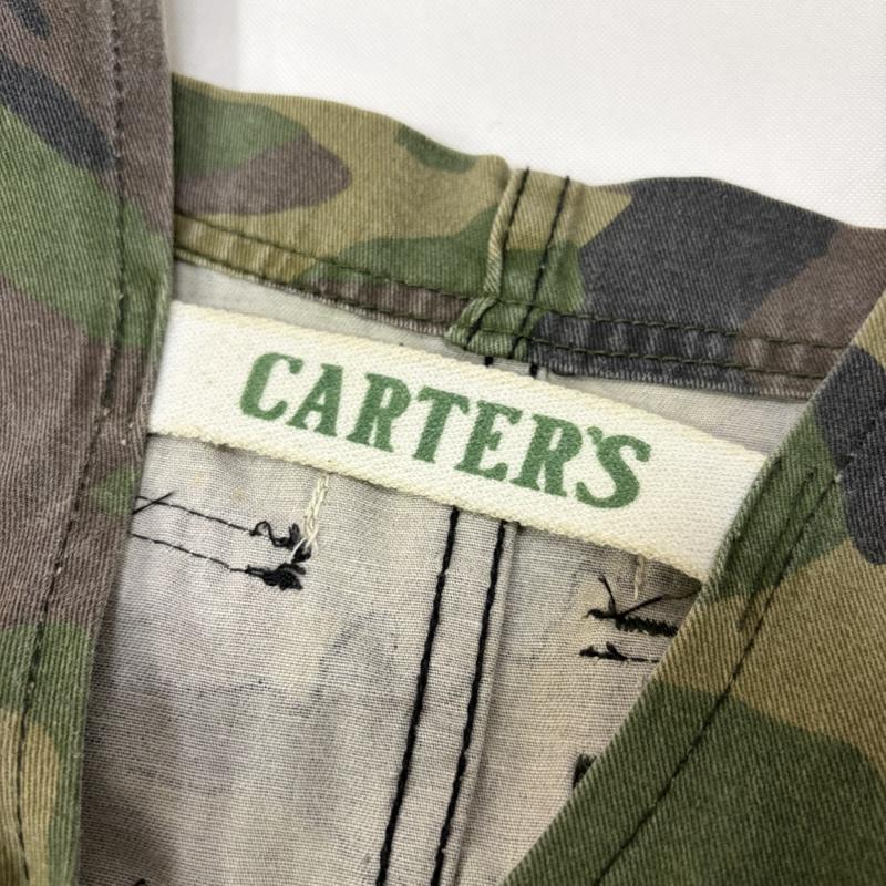 ＵＳフルギ US古着 サロペット・オーバーオール サロペット、オーバーオール CARTER S 列車タグ USA製 camo柄 ジャンパースカート - 総柄 X カモフラージュ柄・迷彩 緑 / グリーン / green レディース USED 古着 中古 50167815