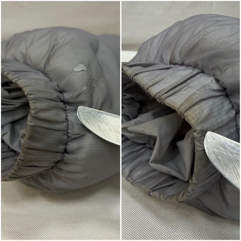 Dime Dime ジャケット、上着 ジャンパー、ブルゾン CLASSIC RIPSTOP PUFFER シルバー L/G 中綿ジャンパー L ロゴ、文字 灰 / グレー / gray メンズ USED 古着 中古 50167819