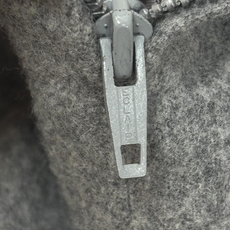エルメス HERMES スカート ロングスカート フランス製 ウール カシミヤ 膝下丈 ロング スカート 36 灰 / グレー / gray レディース USED 古着 中古 50167821