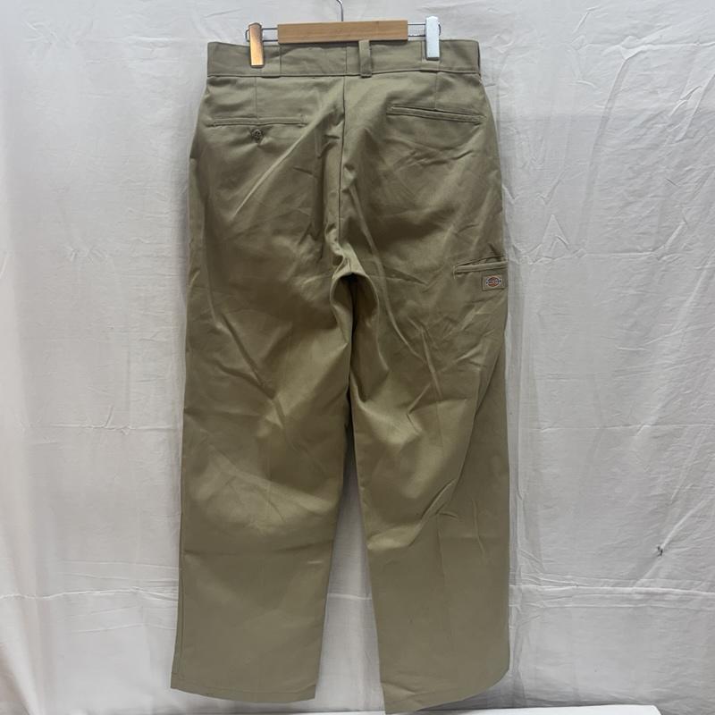 ディッキーズ Dickies パンツ ワークパンツ、ペインターパンツ 90年代 圧着タグ ビンテージ USA製 サイドポケット ダブルニー ワーク パンツ 90s VINTAGE 32インチ ベージュ / ベージュ / beige メンズ USED 古着 中古 50167822