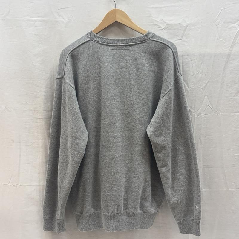 ウィンダンシー WIND AND SEA トレーナー 長袖 WDS-KFC-03 KFC コラボ CREWNECK SWEAT ロゴ スウェット トレーナー L 灰 / グレー / gray メンズ USED 古着 中古 50167823