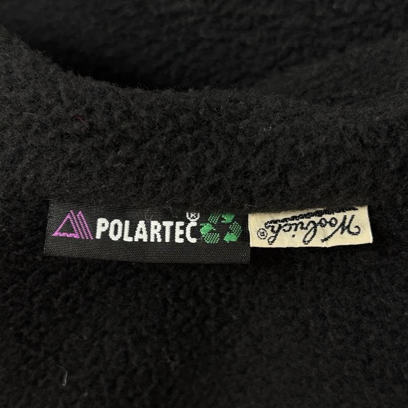 ウールリッチ WOOLRICH コート ピーコート 90年代 ビンテージ POLARTEC フリース ピーコート ジャケット アシックス期 90s VINTAGE L 黒 / ブラック / black メンズ USED 古着 中古 50167824