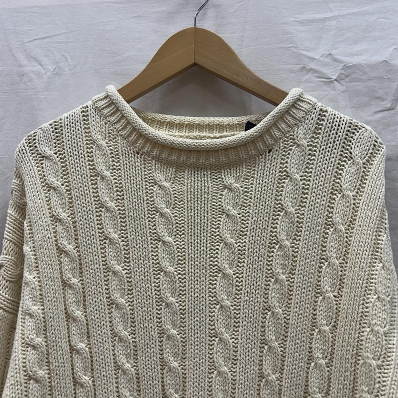 ギャップ GAP ニット、セーター 長袖 OLD GAP 90年代 ビンテージ コットン ケーブル ニット セーター 90s VINTAGE M メンズ USED 古着 中古 50167827