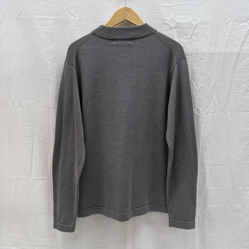 古着 USED ニット、セーター 長袖 AOURE アウール リブネック ニット セーター 薄手 - 灰 / グレー / gray メンズ USED 古着 中古 50167828