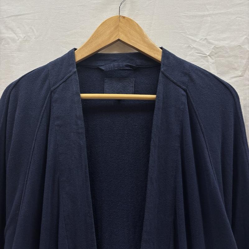 古着 USED カーディガン 長袖 YOKO SAKAMOTO ヨウコサカモト コットン カーディガン ボタンレス 日本製 M 紺 / ネイビー / navy メンズ USED 古着 中古 50167829