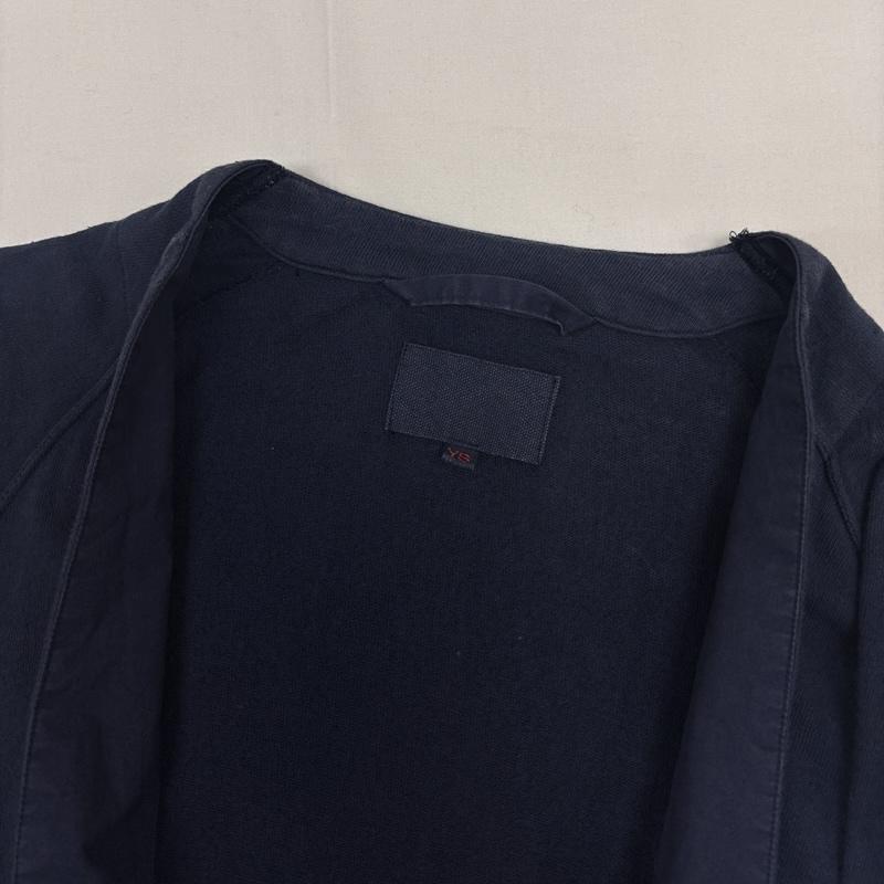古着 USED カーディガン 長袖 YOKO SAKAMOTO ヨウコサカモト コットン カーディガン ボタンレス 日本製 M 紺 / ネイビー / navy メンズ USED 古着 中古 50167829