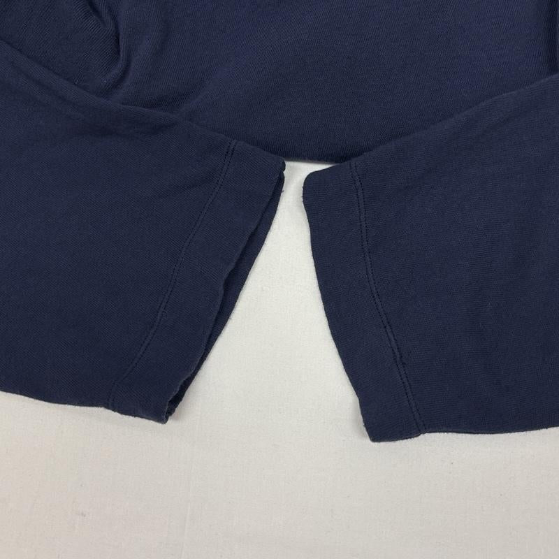 古着 USED カーディガン 長袖 YOKO SAKAMOTO ヨウコサカモト コットン カーディガン ボタンレス 日本製 M 紺 / ネイビー / navy メンズ USED 古着 中古 50167829