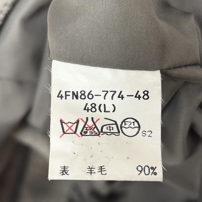 アレグリ ALLEGRI コート コート一般 ウール ジップアップ ステンカラー コート L メンズ USED 古着 中古 50167836